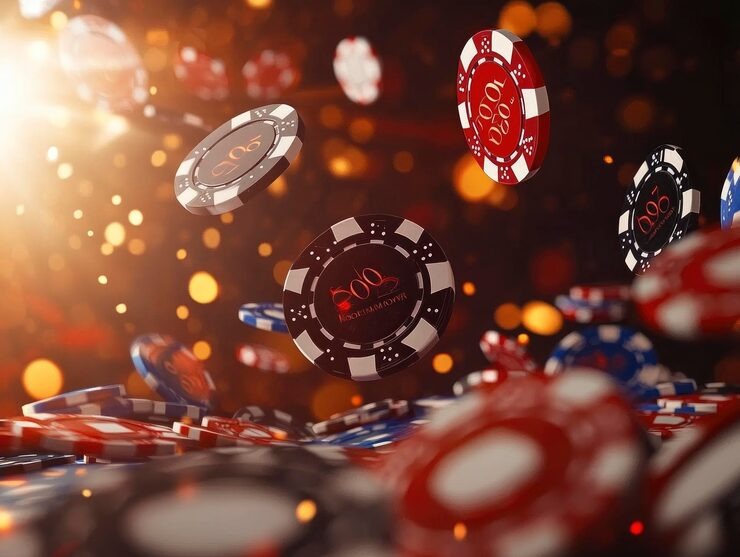 presiden mobile app interface showing slot games and live casino options